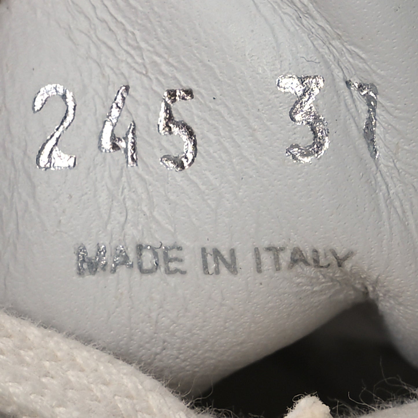 Nylon Gabardine Triangle Logo Platform Sneakers 37 White