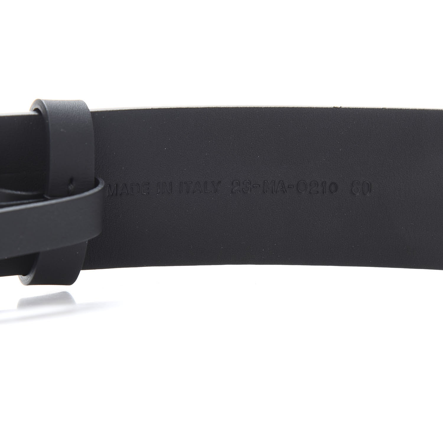 Christian Dior Ultra Matte Calfskin 35mm Montaigne Belt 80 Black 6 of 8