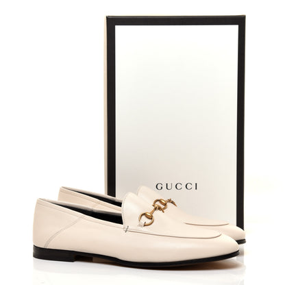 Gucci Lambskin Womens Brixton Horsebit Loafers 40.5 Mystic White 9 of 9