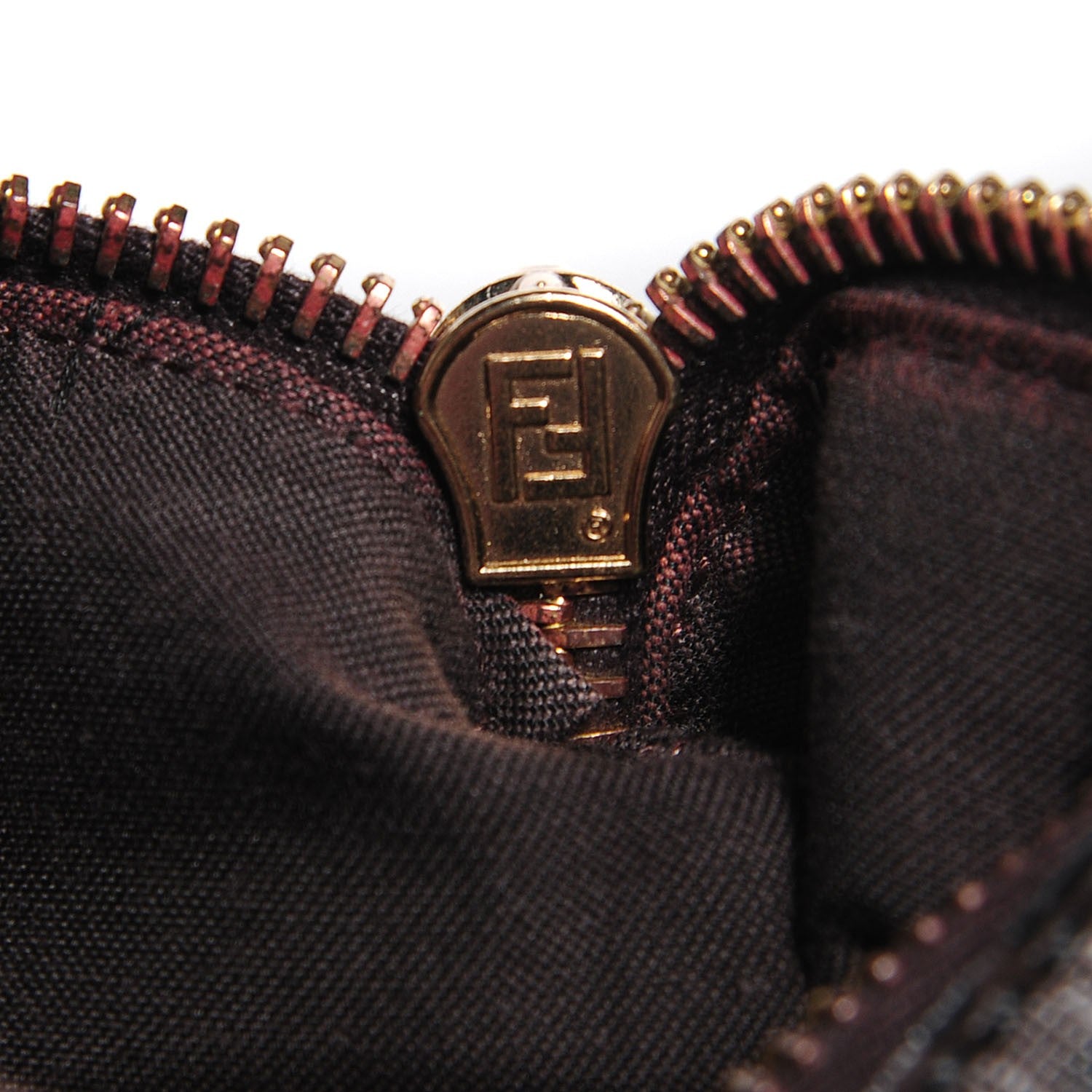 Fendi Zucchino Spalmati Forever Small Crossbody Moro Black 8 of 10