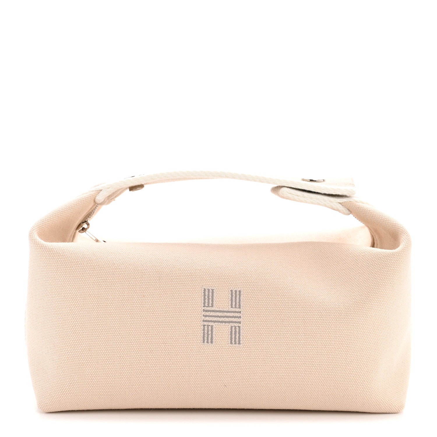 Hermes Canvas Small Bride-A-Brac Pouch Natural 1 of 7