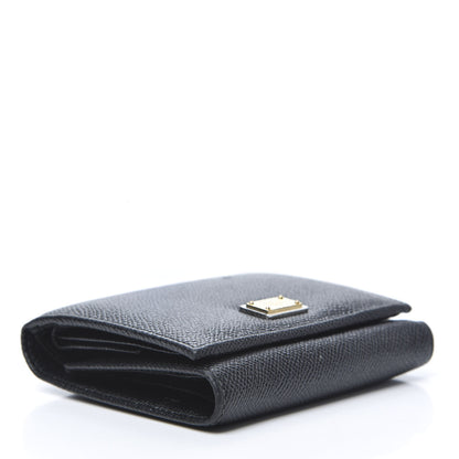 Dolce & Gabbana Dauphine Compact Wallet Black 4 of 11