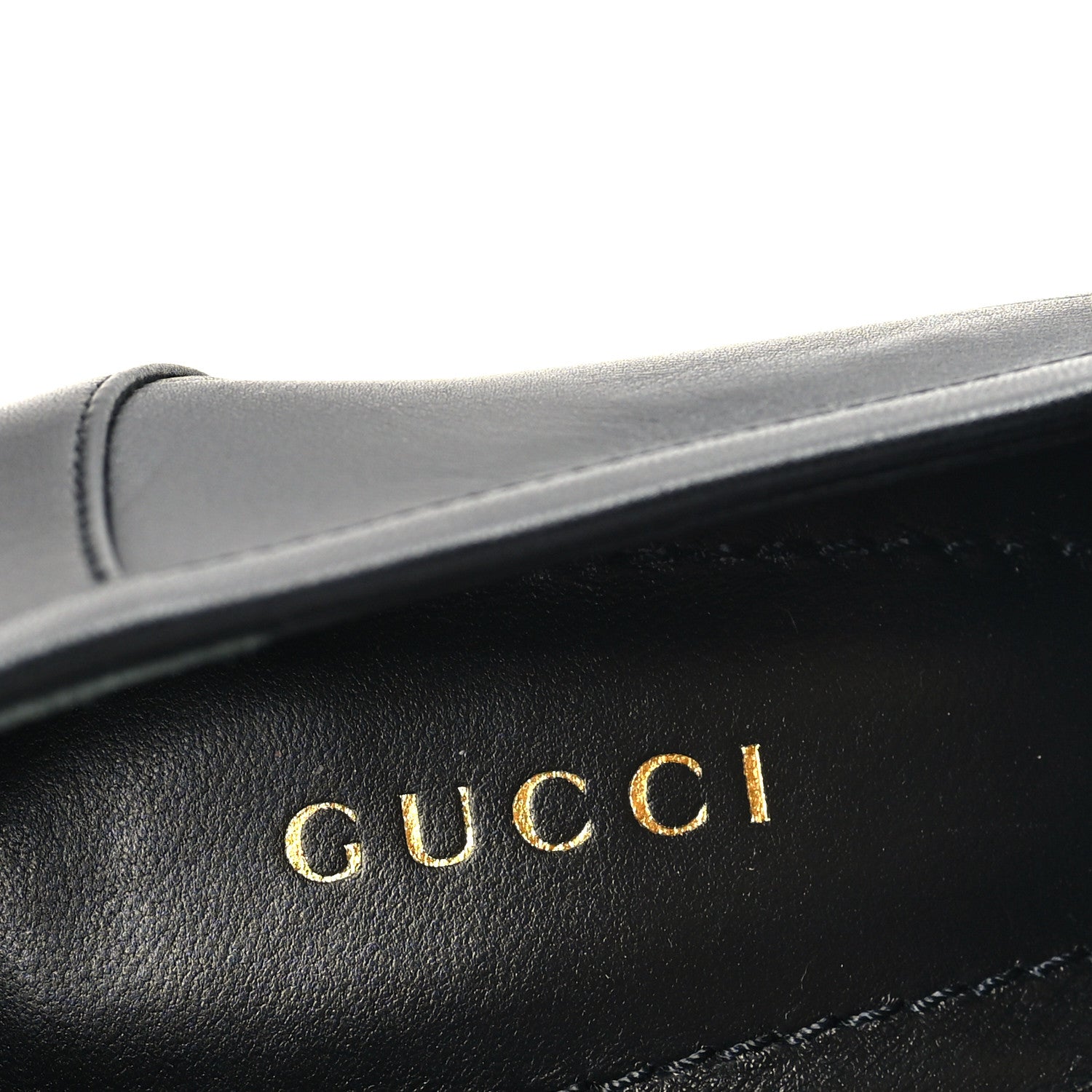 Gucci Malaga Kid Horsebit 75mm Pumps 39 Black 8 of 10