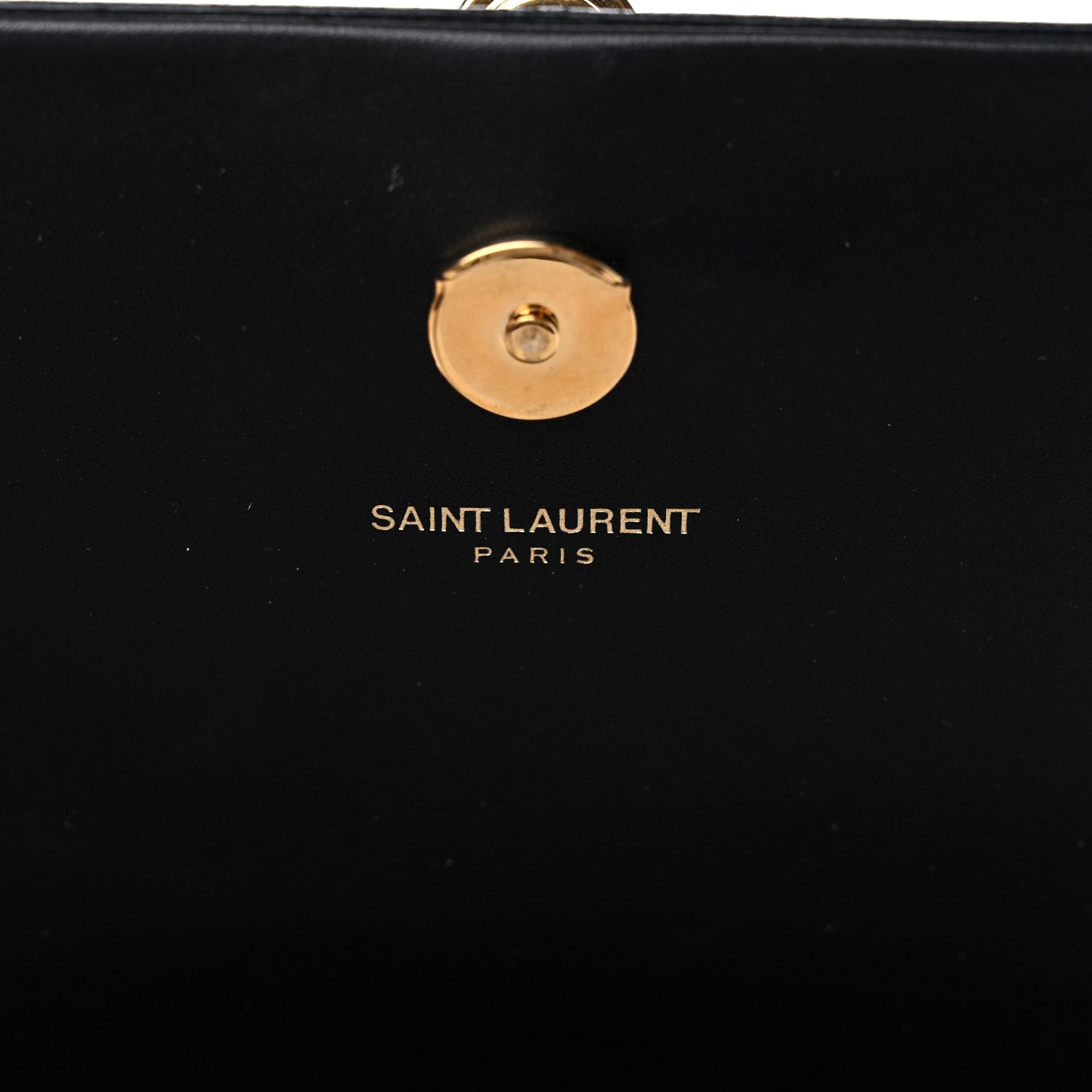 Saint Laurent Smooth Calfskin Medium Classic Monogram Kate Tassel Satchel Black 6 of 10