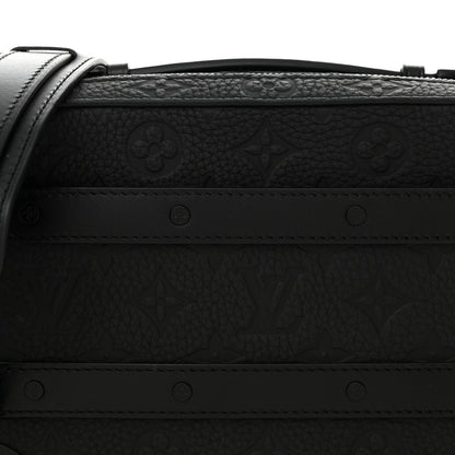 Louis Vuitton Taurillon Monogram Soft Trunk Black 7 of 9