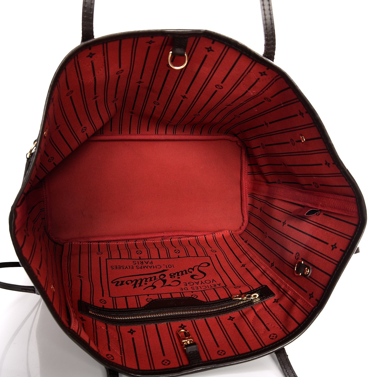 Louis Vuitton Damier Ebene Neverfull MM 5 of 11