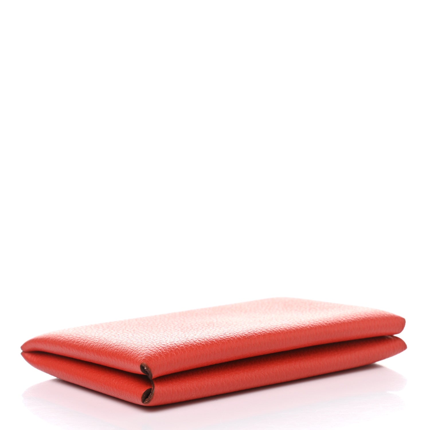 Hermes Evercolor Calvi Card Case Rouge de Coeur 4 of 8