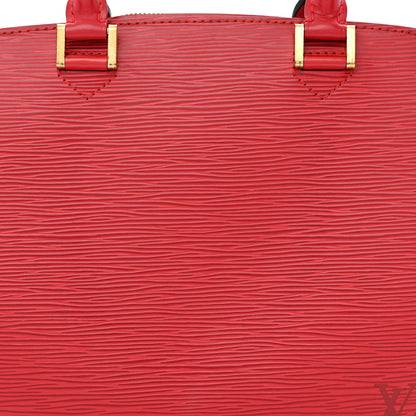 Louis Vuitton Epi Pont-Neuf Castillan Red 8 of 14
