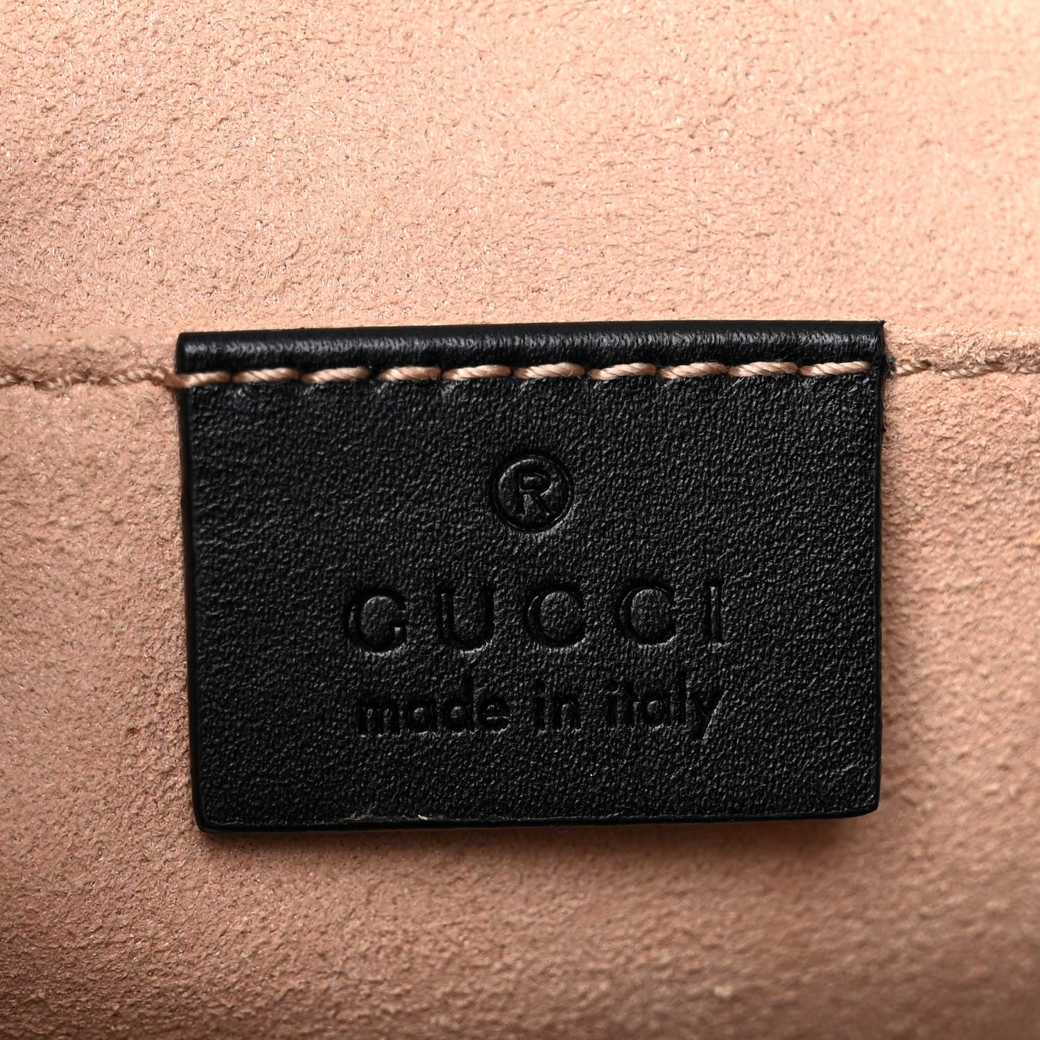 Gucci Guccissima Signature Padlock Backpack Black 6 of 14