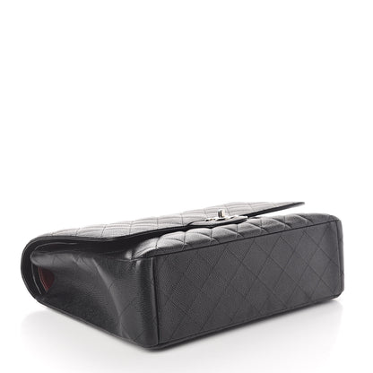 Chanel Caviar Quilted Maxi Double Flap Black 4 of 10