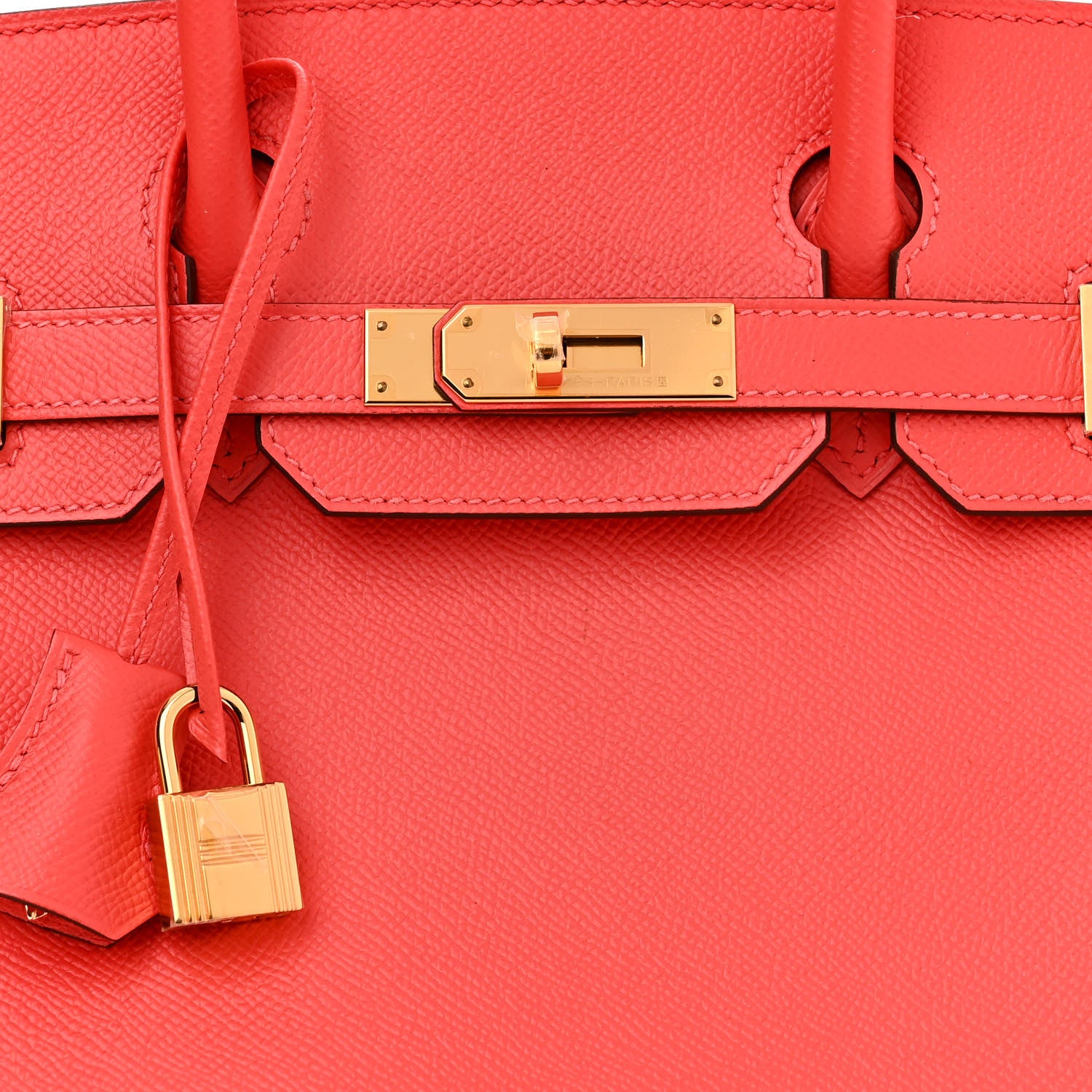 Hermes Epsom Birkin 30 Rouge Pivoine 8 of 12