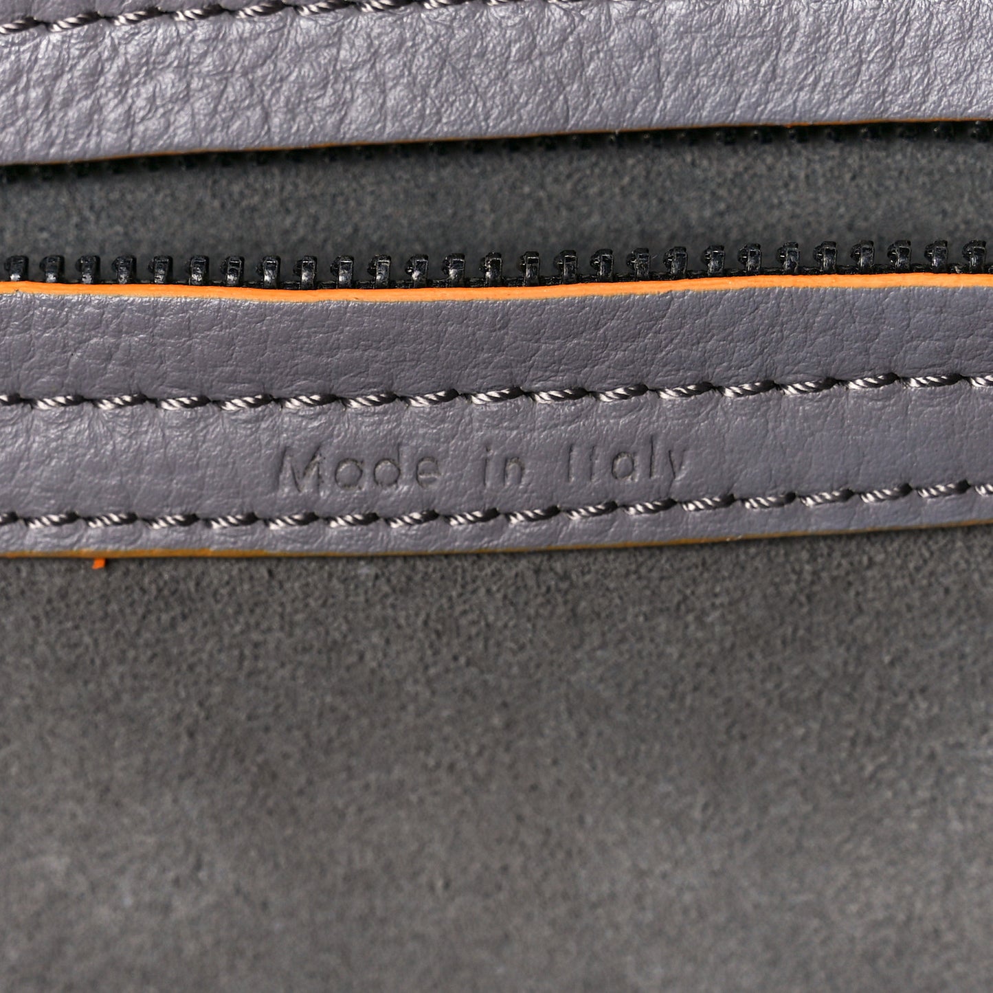 Supple Calfskin Medium Phantom Luggage Grey