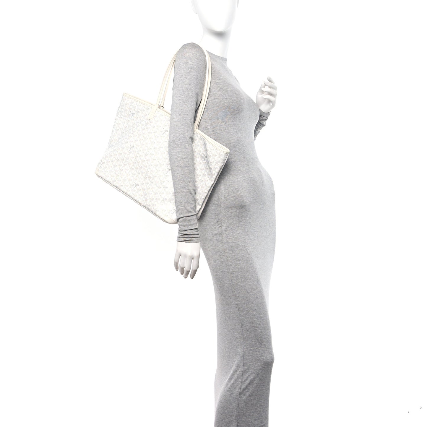 Goyardine Artois MM White