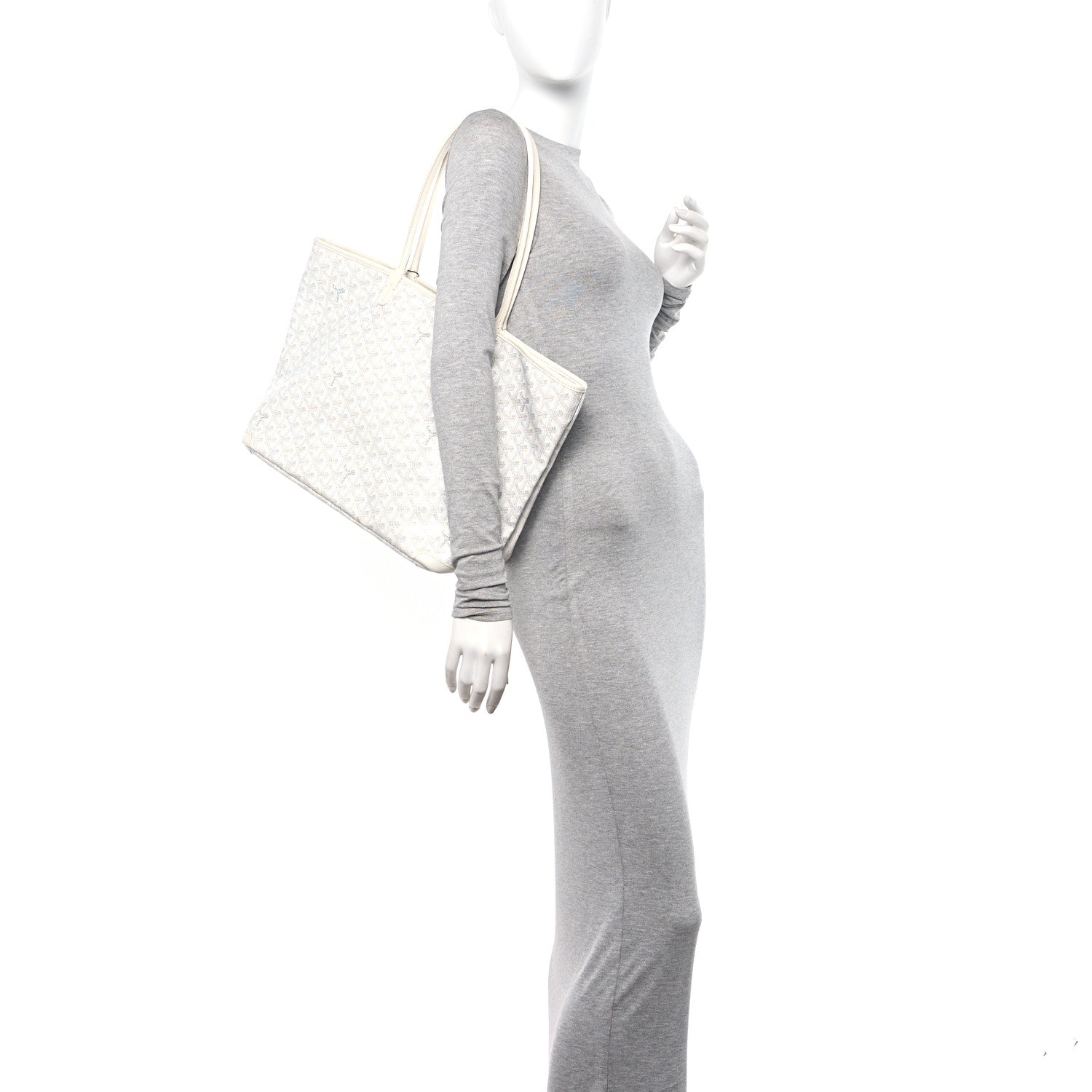Goyard Goyardine Artois MM White 2 of 12