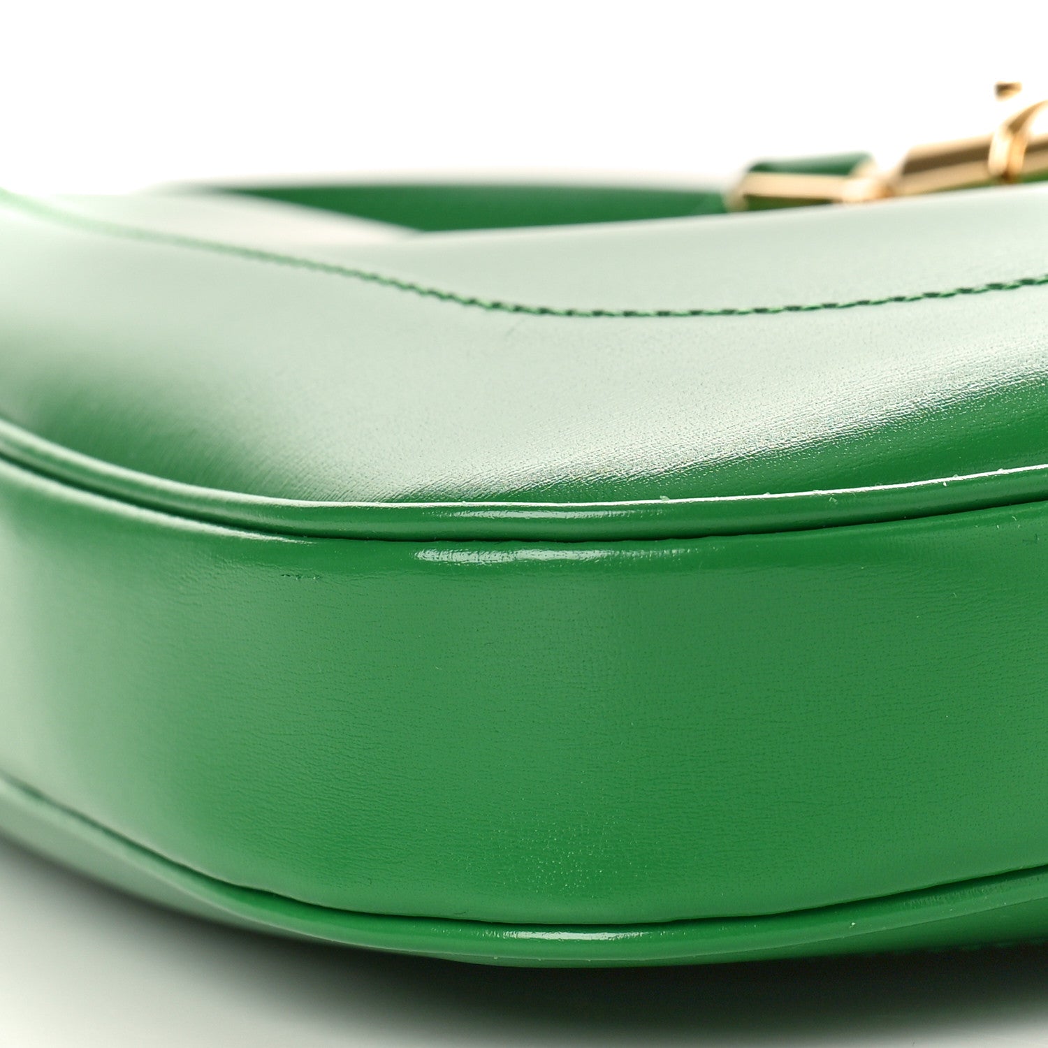 Gucci Boarded Dyana Lux Calfskin Small Jackie 1961 Hobo Emerald 8 of 9