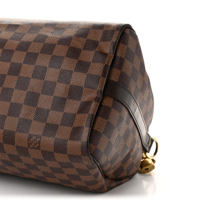 Louis Vuitton Damier Ebene Speedy Bandouliere 30 10 of 10