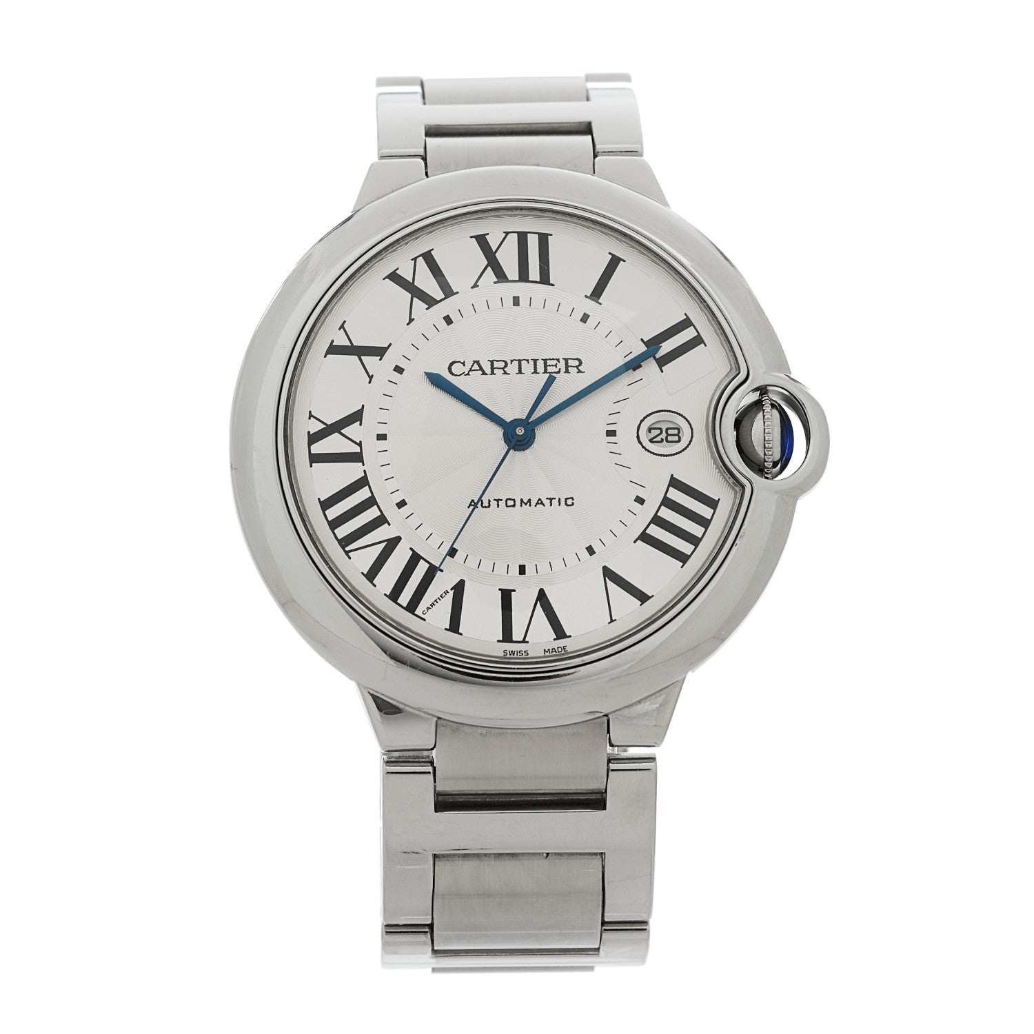 Cartier Stainless Steel 42mm Ballon Bleu De Cartier Automatic Watch 1 of 4