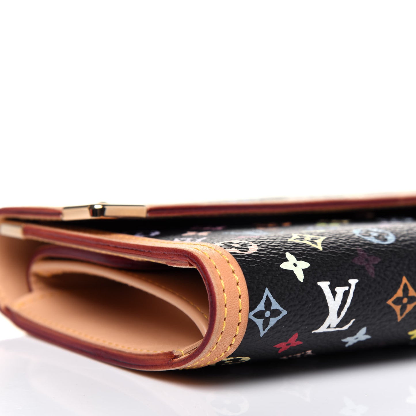 Monogram Multicolor Porte Tresor International Wallet Black