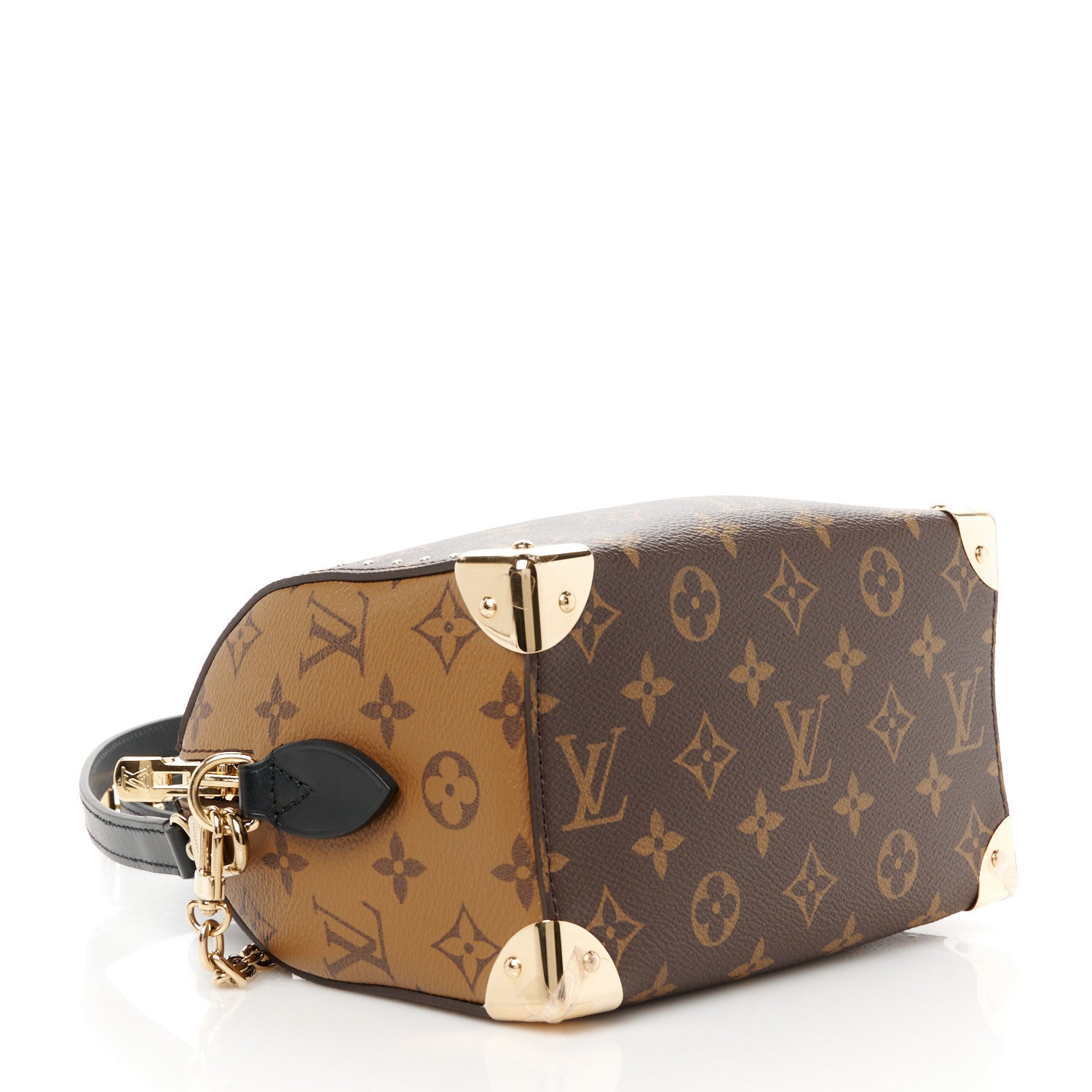 Louis Vuitton Reverse Monogram Speedy Trunk 20 4 of 12