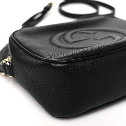 Gucci Pebbled Calfskin Small Soho Disco Bag Black 9 of 11