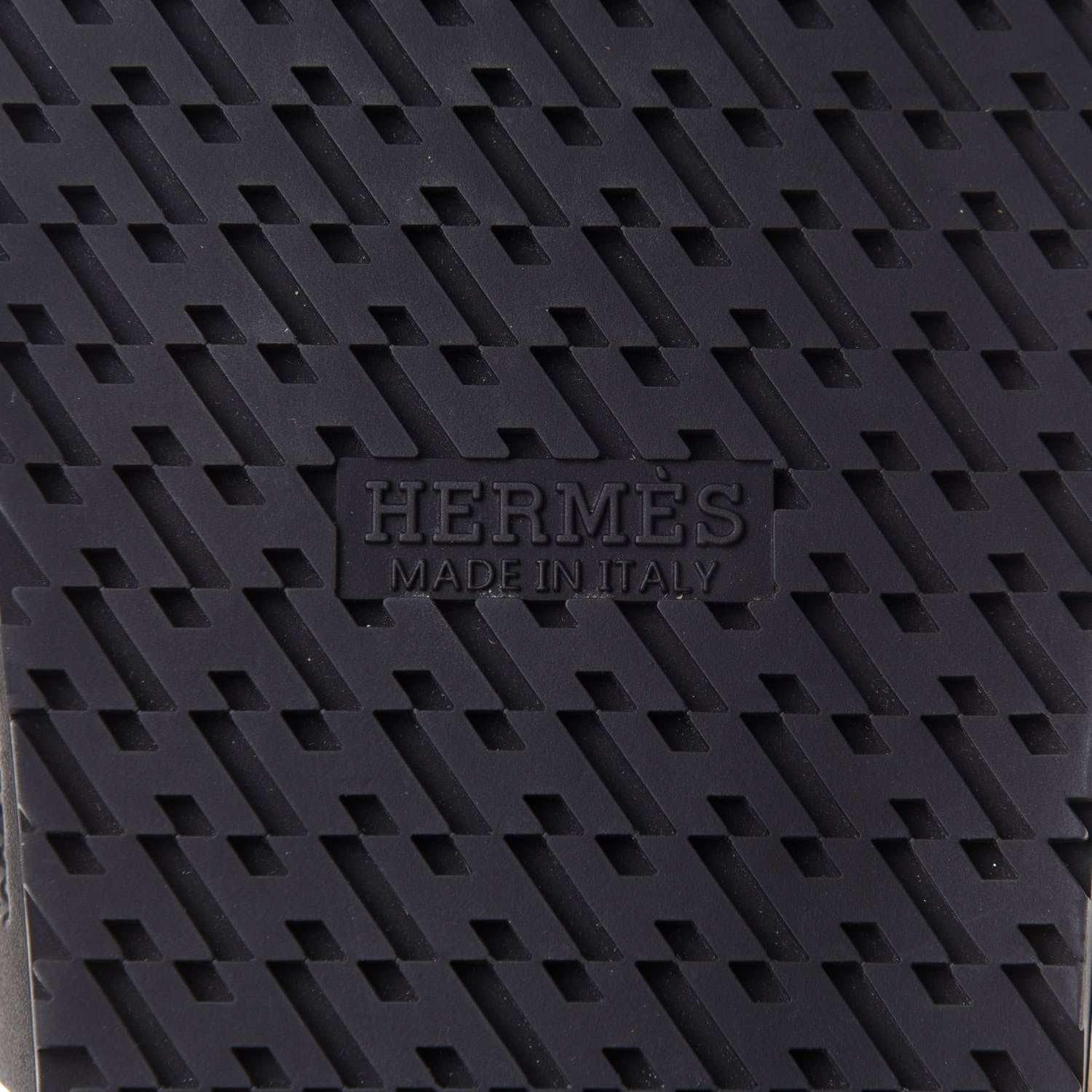 Hermes Calfskin Woolskin Mens Chypre Sandals 42.5 Black Ecru 7 of 10