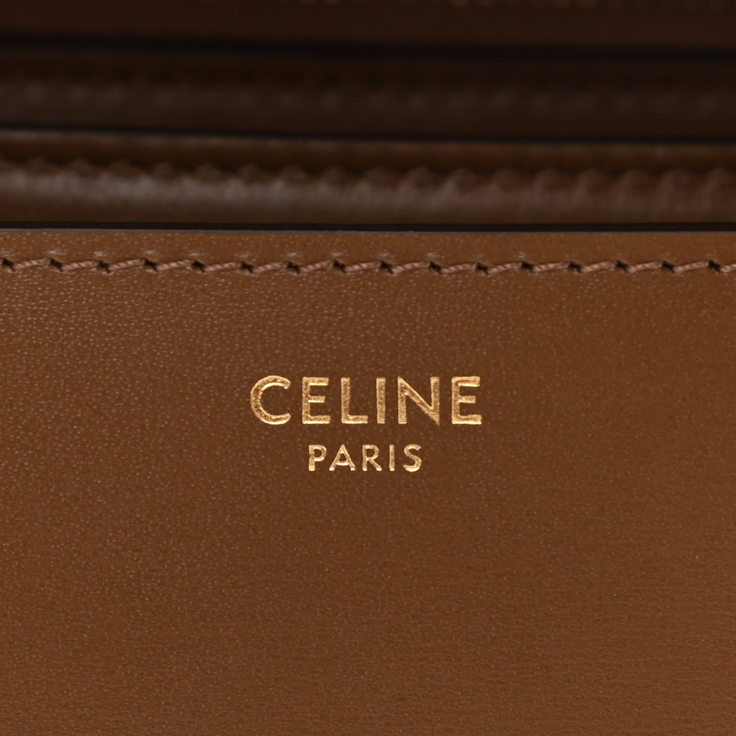 Celine Box Calfskin Medium Classic Box Flap Bag Camel 6 of 11
