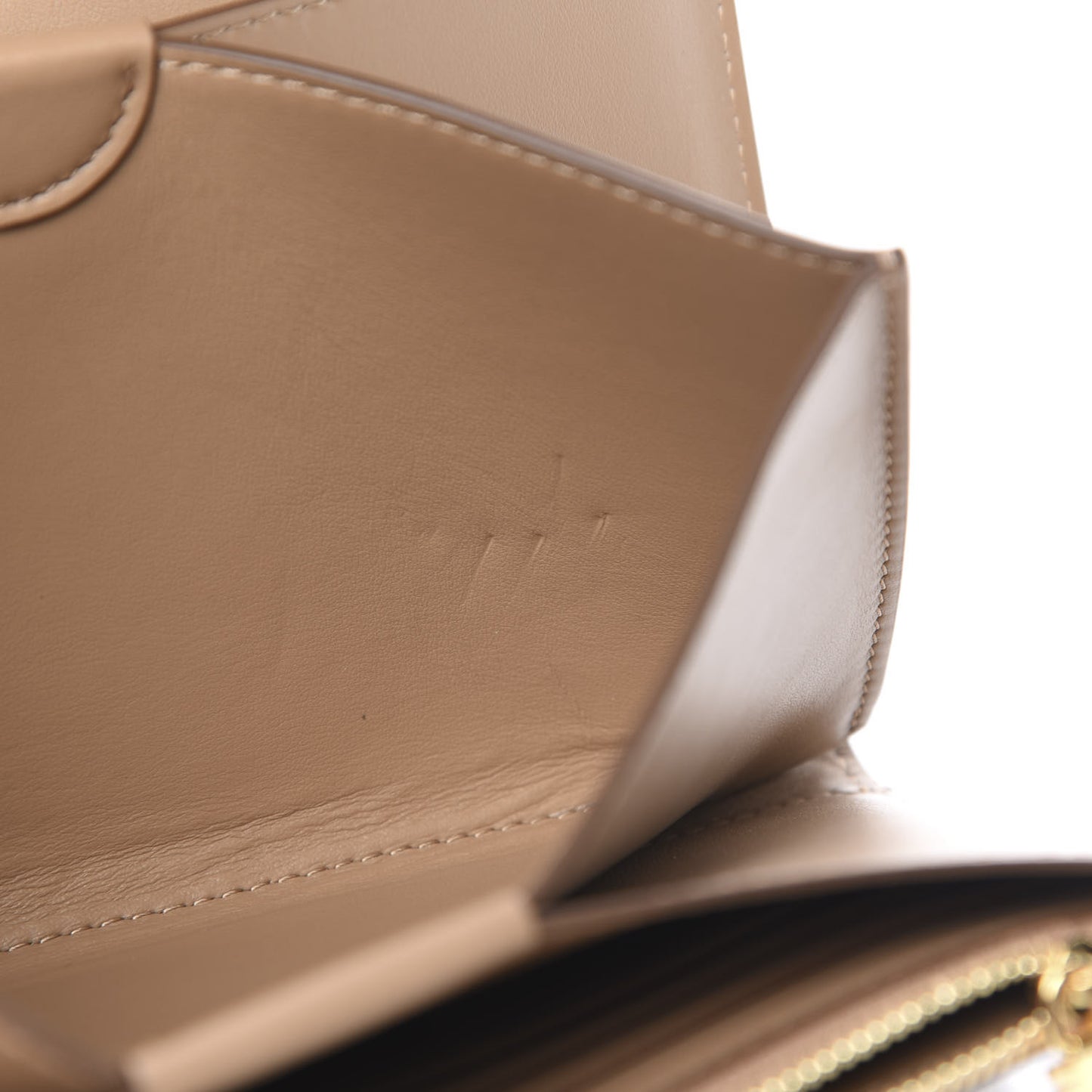 Calfskin Embossed Monogram Crossbody Light Camel