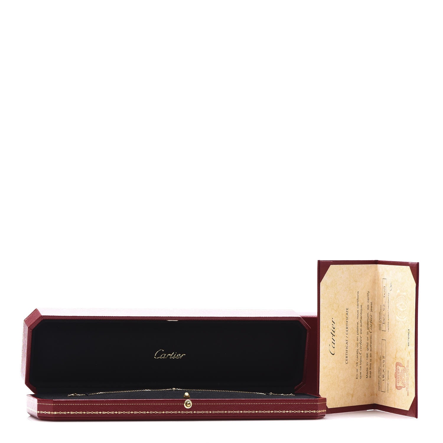 Cartier 18K Yellow Gold Diamond XS D'Amour Bracelet 6 of 6