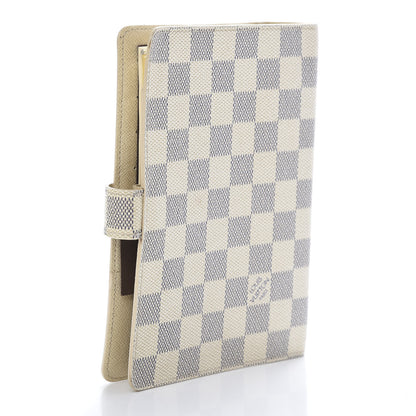 Louis Vuitton Damier Azur Medium Ring Agenda Cover 3 of 9