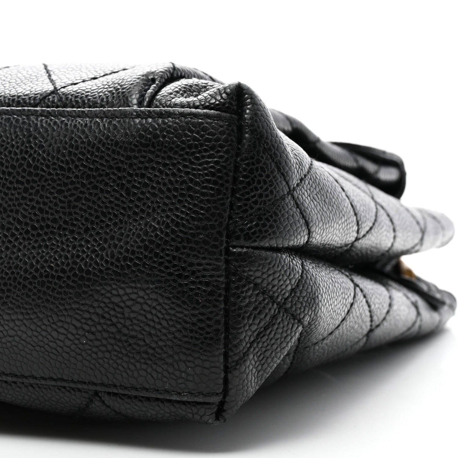 Chanel Caviar Quilted Pocket Shopping Tote Black 12 of 12