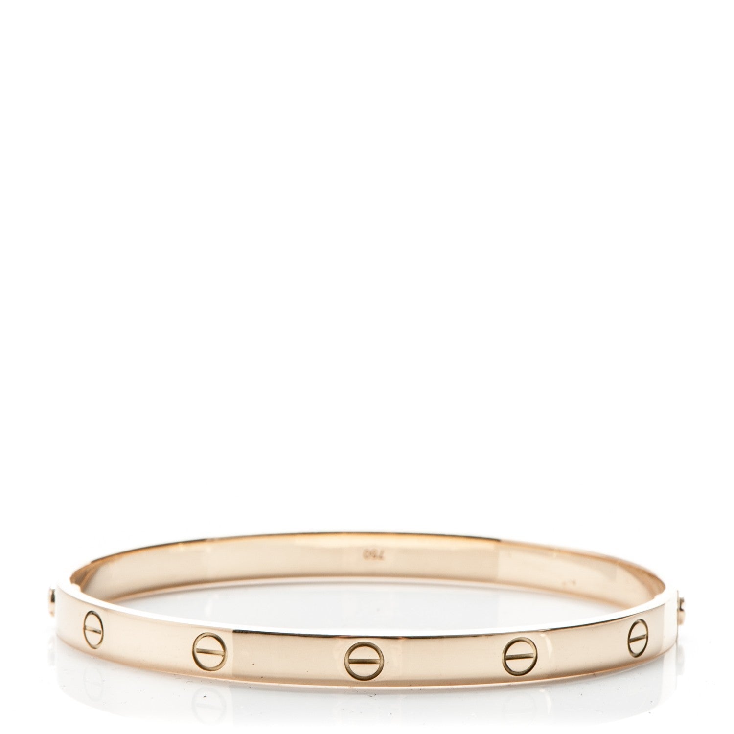 Cartier 18K Yellow Gold LOVE Bracelet 21 1 of 5