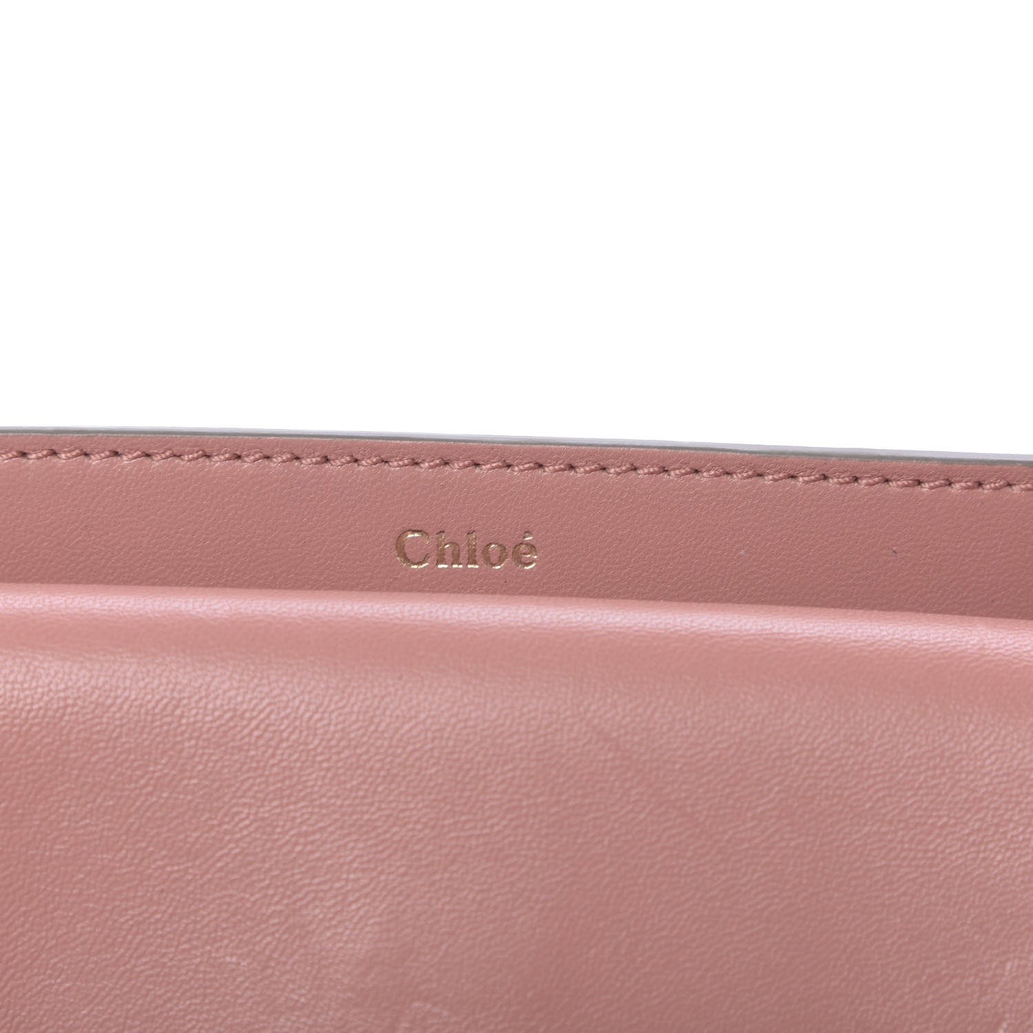 Chloe Lambskin Nano Georgia Crossbody Bag Nougat 7 of 12