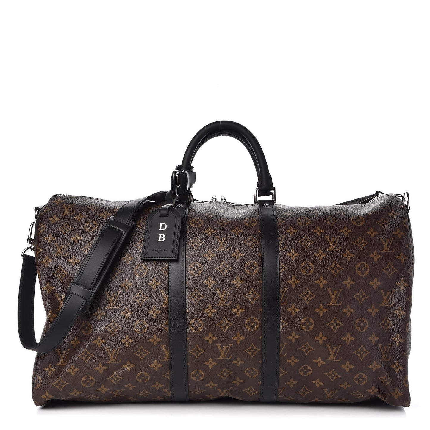Monogram Macassar Keepall Bandouliere 55