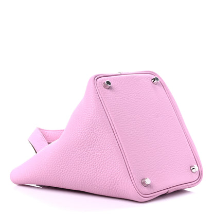 Hermes Taurillon Clemence Picotin Lock 18 PM Mauve Sylvestre 4 of 11