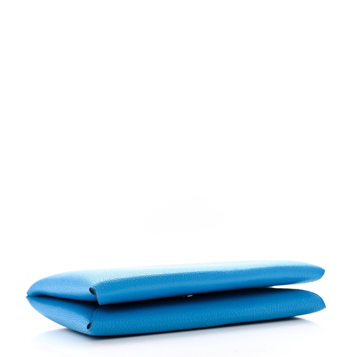 Hermes Chevre Chamkila Calvi Card Case Bleu Frida 4 of 8