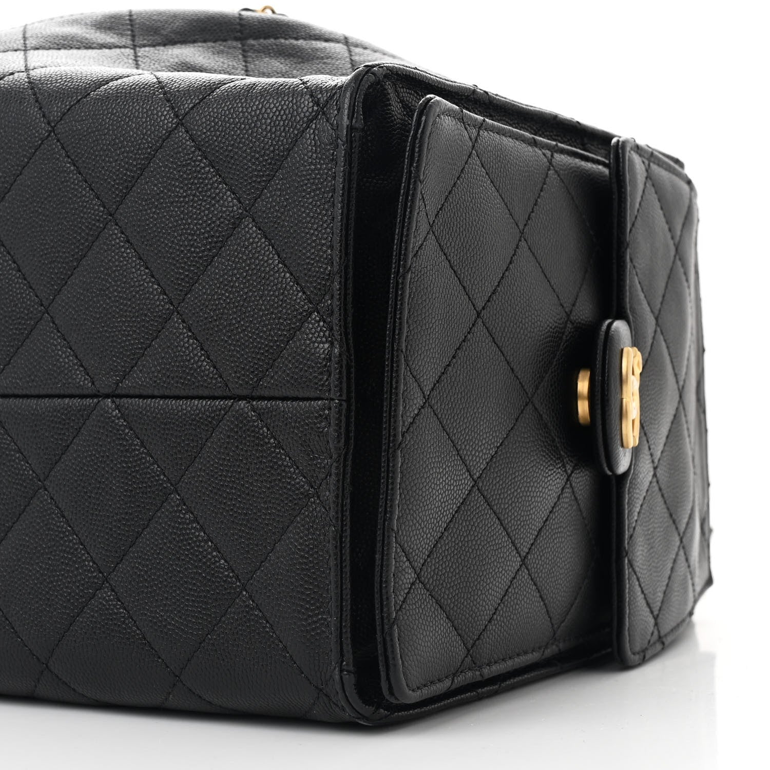 Chanel Caviar Quilted Medium Chanel 25 Handbag Black 12 of 12
