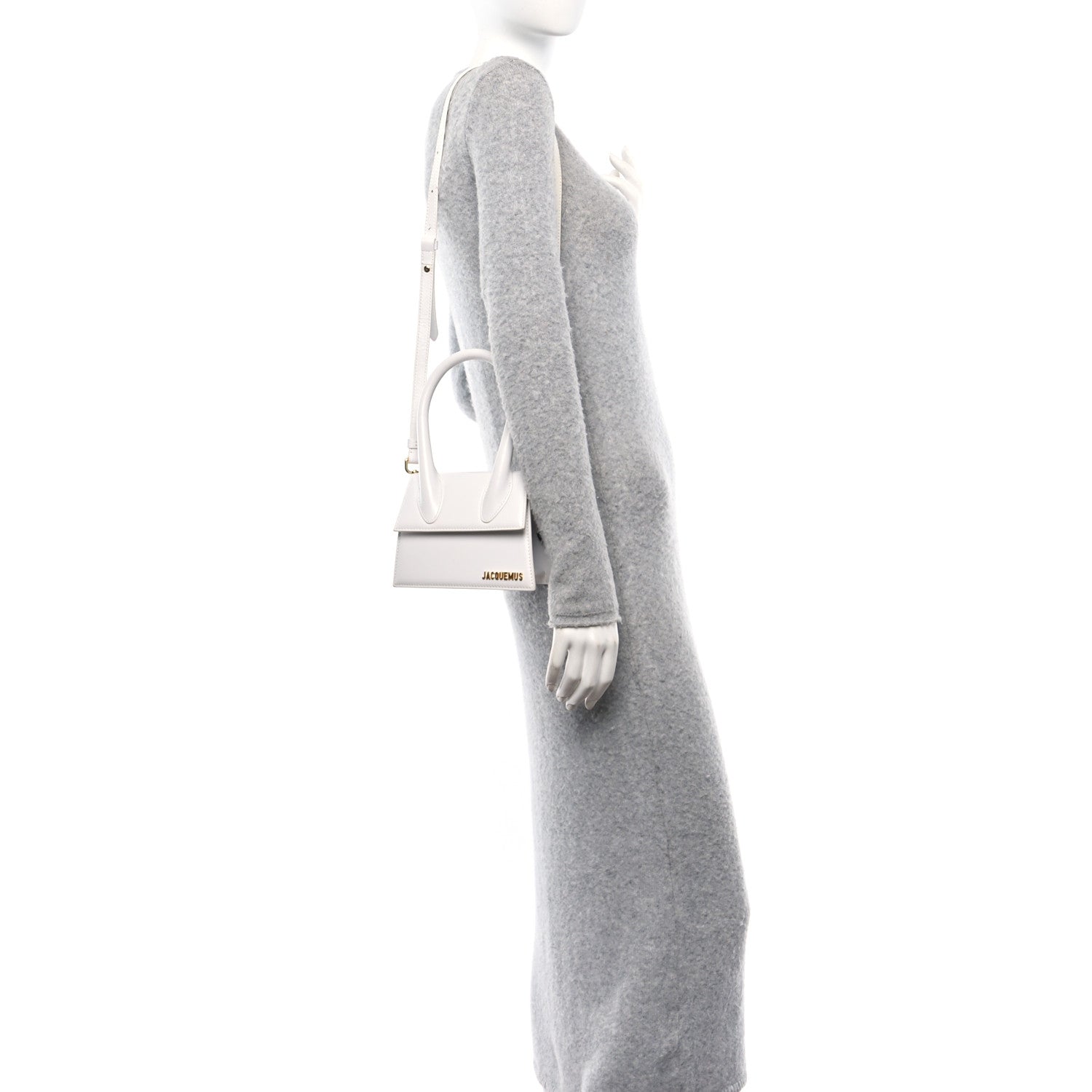 Jacquemus Smooth Calfskin Le Chiquito Moyen White 2 of 9