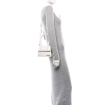 Jacquemus Smooth Calfskin Le Chiquito Moyen White 2 of 9