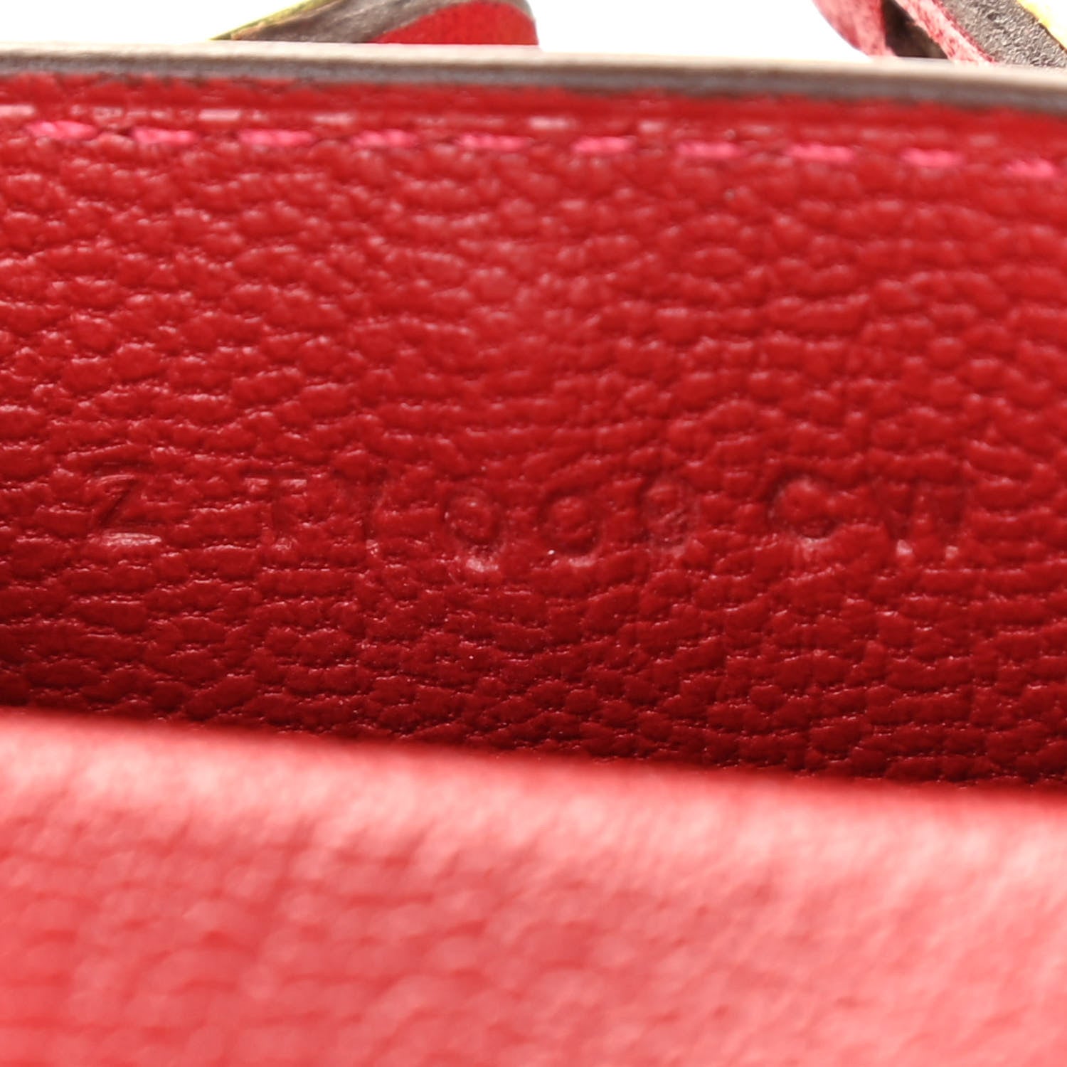 Hermes Tadelakt Mini Kelly Twilly Bag Charm Rouge Vif 5 of 6