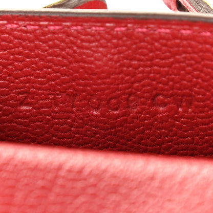 Hermes Tadelakt Mini Kelly Twilly Bag Charm Rouge Vif 5 of 6