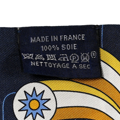 Hermes Silk Odyssey Twilly Marine Gold Ciel 3 of 5