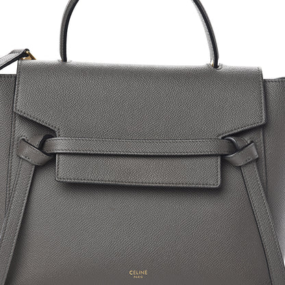 Celine Baby Grained Calfskin Micro Belt Bag Grey 6 of 8