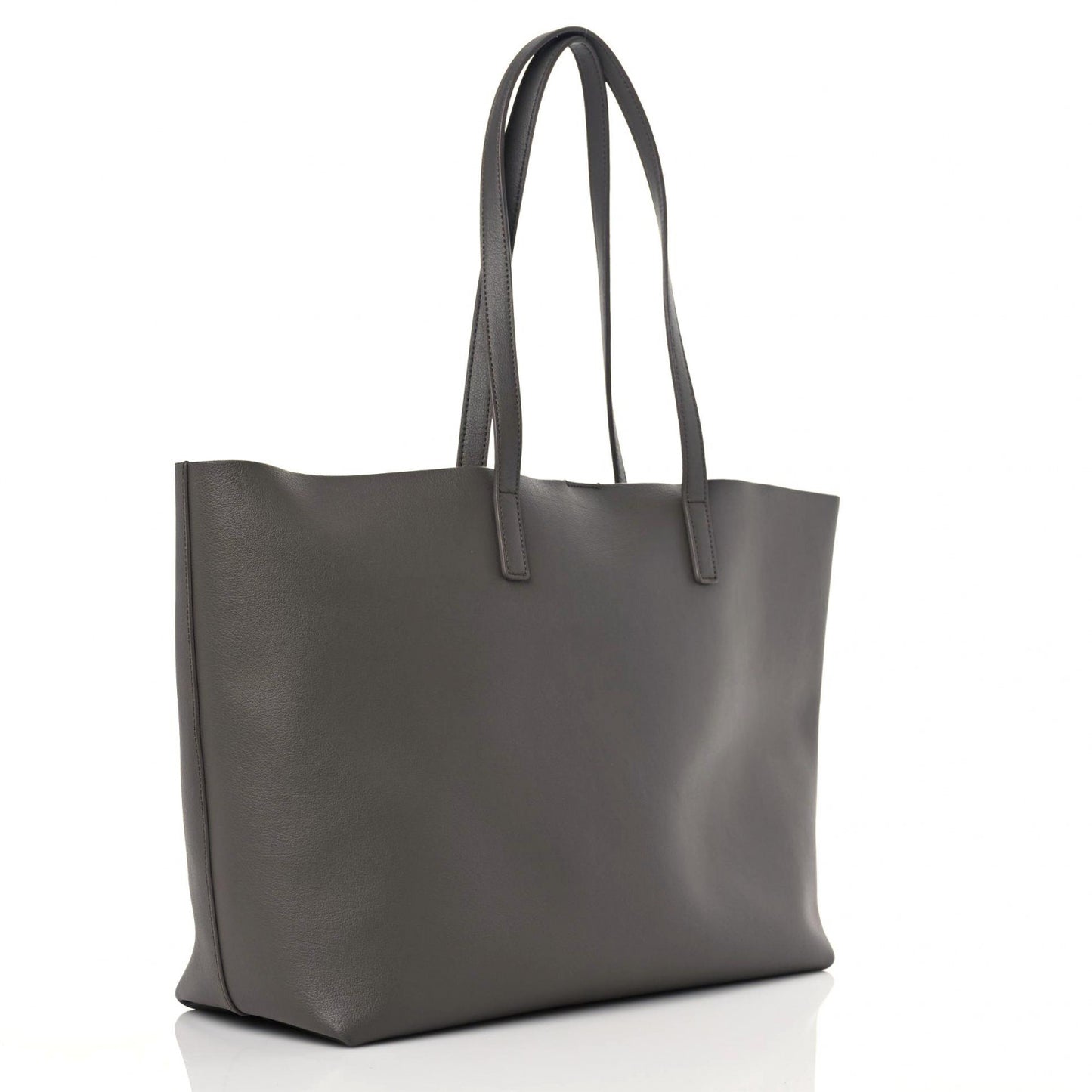 Calfskin Large Shopping Tote Fog