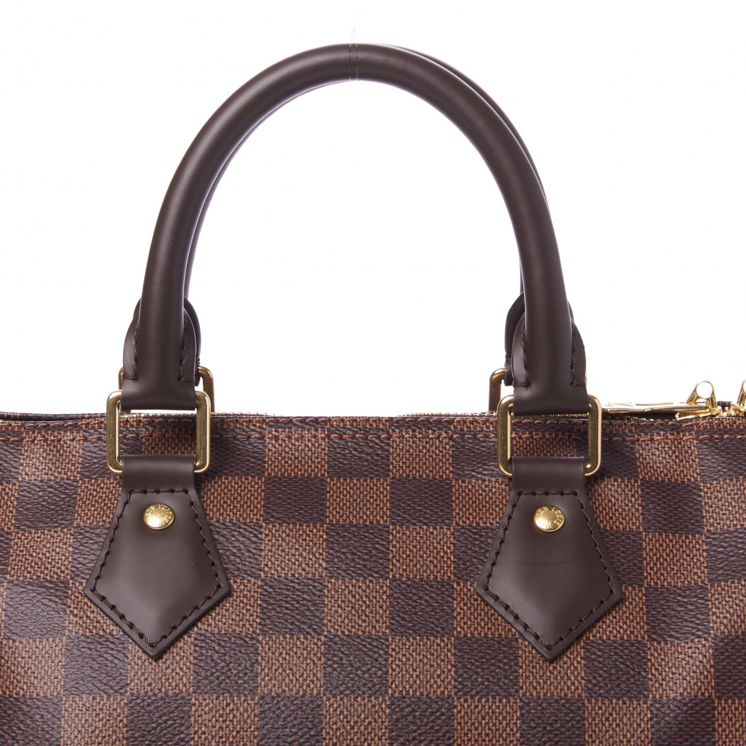 Louis Vuitton Damier Ebene Speedy Bandouliere 25 7 of 8
