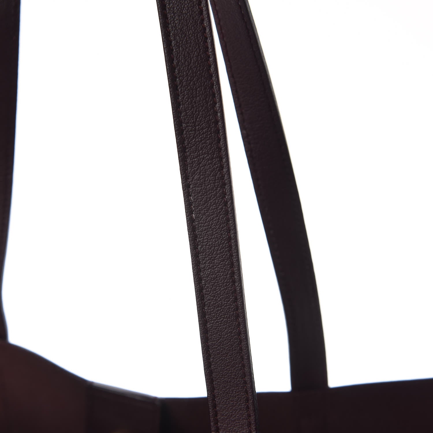 Saint Laurent Calfskin Large Shopping Tote Bordeaux 11 of 11