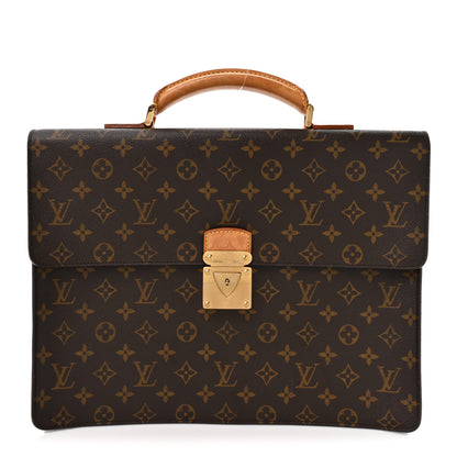 Louis Vuitton Monogram Canvas Robusto 1 Compartment Briefcase 1 of 16