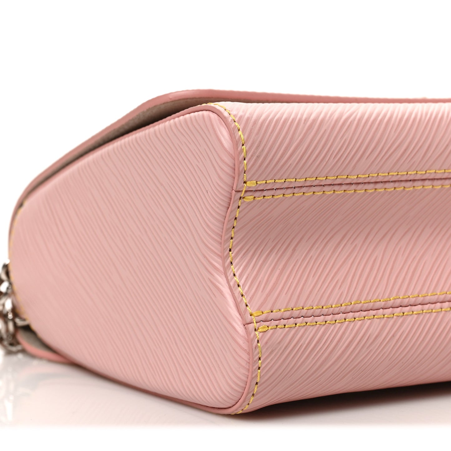Epi Twist Shoulder Bag MM Rose Ballerine