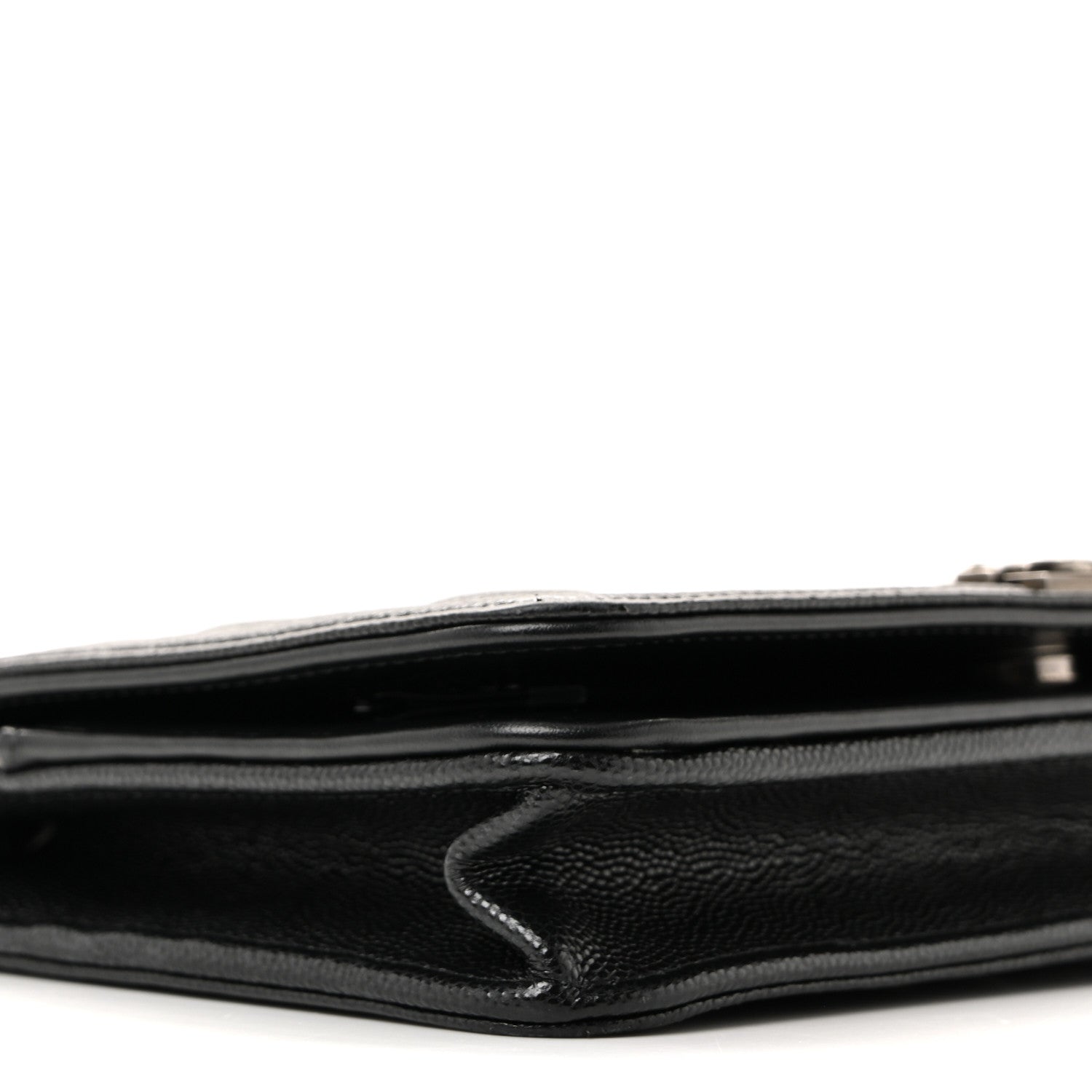 Chanel Caviar Quilted Boy Wallet On Chain WOC Black 10 of 12