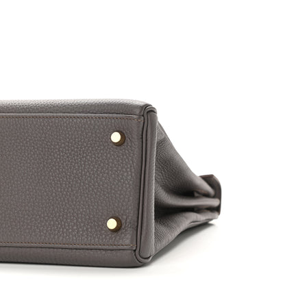 Hermes Togo Kelly Retourne 28 Etain 11 of 11
