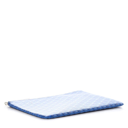 Goyard Goyardine Senat Pochette MM Sky Blue 4 of 8